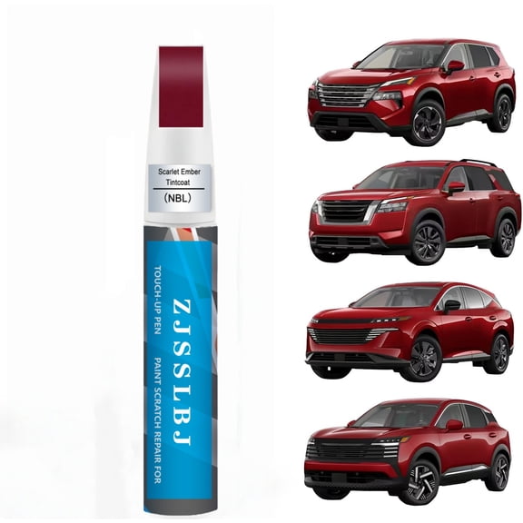 Scarlet Ember(NBL) Touch up Paint, Premium Car Scratch Remover for Deep Scratches, Car Paint Pen Scratch Repair Two-In-One Touch Up Paint Compatible with Nissan
