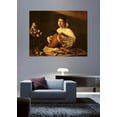 thumbnail image 2 of Caravaggio "The Lute Player" (1595) Glossy Poster, 2 of 2