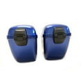 thumbnail image 3 of Mutazu Cobalt Blue LW Motorcycle Hard Saddlebag for Yamaha Honda Suzuki Kawasaki, 3 of 6