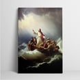 thumbnail image 4 of 1pc Jesus Calming the Storm in a Boat Framed Decor room hanging Wall Picture Decor for Home Gifts, living room, bathroom, bedroom, kitchen wall art decor canvas wall art, 4 of 6