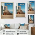 thumbnail image 4 of Designart "Buddhism Minimalism Scenery" Buddhism Picture Framed Canvas Prints, 4 of 5