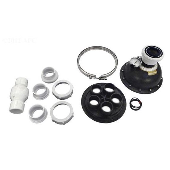 Caretaker 36655 5-Port Valve, Black, 1-1/2"