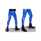 thumbnail image 3 of Men Sexy Patent Leather Leggings Casual Pants Shiny Leather Trousers High elasticity Tight Little Leg Pants Nightclub Bar DS Performance Wear, 3 of 4