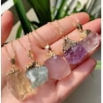 thumbnail image 3 of Natural Crystal pendant necklace Raw Crystals, 3 of 7