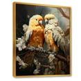 thumbnail image 2 of Designart "Lively Radiance" Parrot Floater Framed Wall Art Prints, 2 of 5