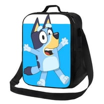 Lsque Bluey Lunch Bag Lunch Box for Women Men Reusable Insulated Lunch Tote Bag,Leakproof Thermal Cooler Sack Food Handbags Case High Capacity