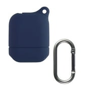 KEY Silicone AirPod Soft Case for Apple Airpods (1st/2nd Generation)- Dark Denim