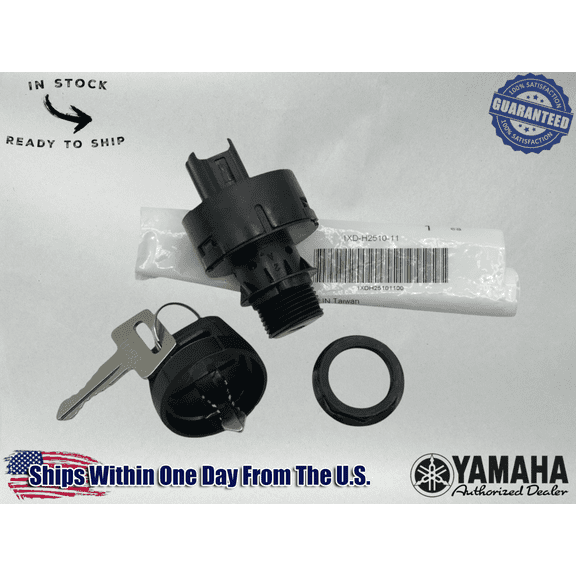 Yamaha OEM Key Switch Rhino 660 700 YXR450 YXR660 YXR700 RMAX 1XD-H2510-11-00