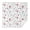 Pioneer Flower Floral-2, variant on Pioneer Flower Floral Print Pattern Square Tablecloth, Waterproof Wipeable Spillproof Washable Table Cover for Home Kitchen Party Decor, 42"x42"