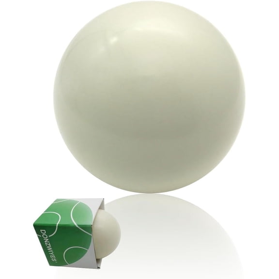 Pallino Ball Replacement for Bocce Ball Game and Boule Game Tournament Quality 2.24 in/57 mm White