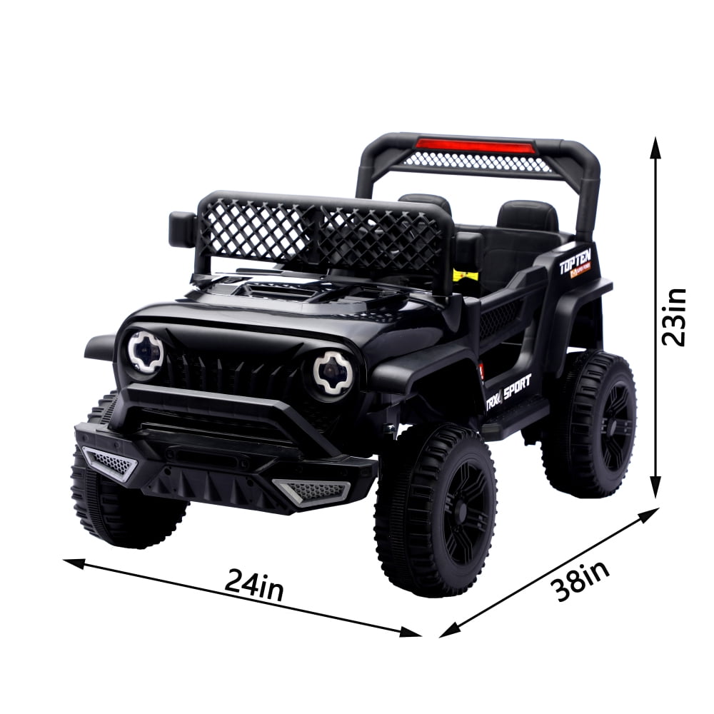 NovaDrive 12V Kids Ride On Electric Car with Parent Remote Control, Swing Function, Bluetooth Music, LED Lights, Perfect Gift for Boys & Girls Ages 3-6
