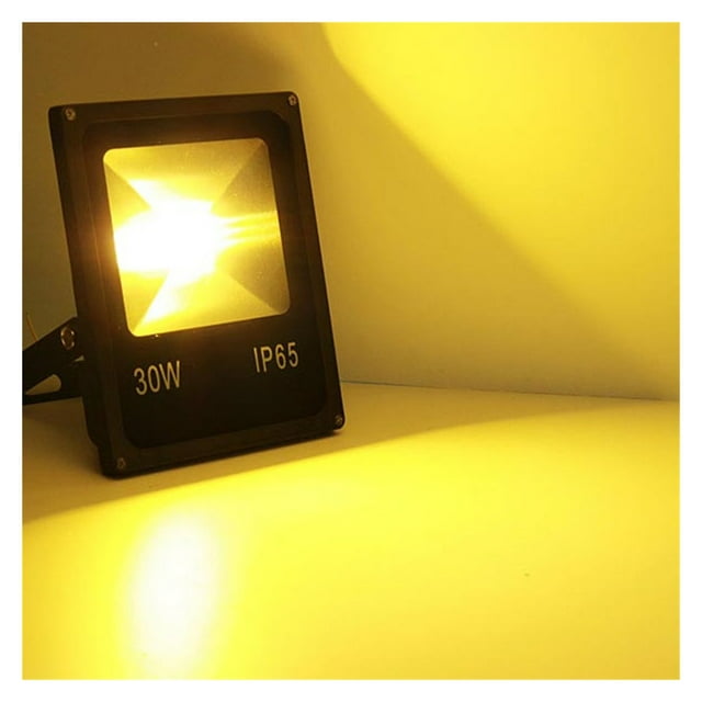 30W 50W Lampe de Projection LED Coque Noire LED Lampe de Recherche Extérieure LED Lumière de Luminaire, Confortable et Lumineuse