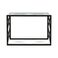 thumbnail image 3 of Evelyn&Zoe Dixon 42" Wide Rectangular Console Table, Blackened Bronze, 3 of 7