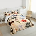 thumbnail image 3 of Homewish Western Cowboy Cowgirl 2pcs Bedding Comforter Set for Teens Female Girls,Old Fashion Disco Ball Twin Comforter Sets,Retro Vintage Breathable Bedding Set,Super Cozy Room Decor,Reversible, 3 of 8