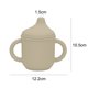 thumbnail image 2 of Taza para sorber de silicona y taza de entrenamiento para bebé, boquilla suave y asas, agarre fácil irrompible, 2 of 5