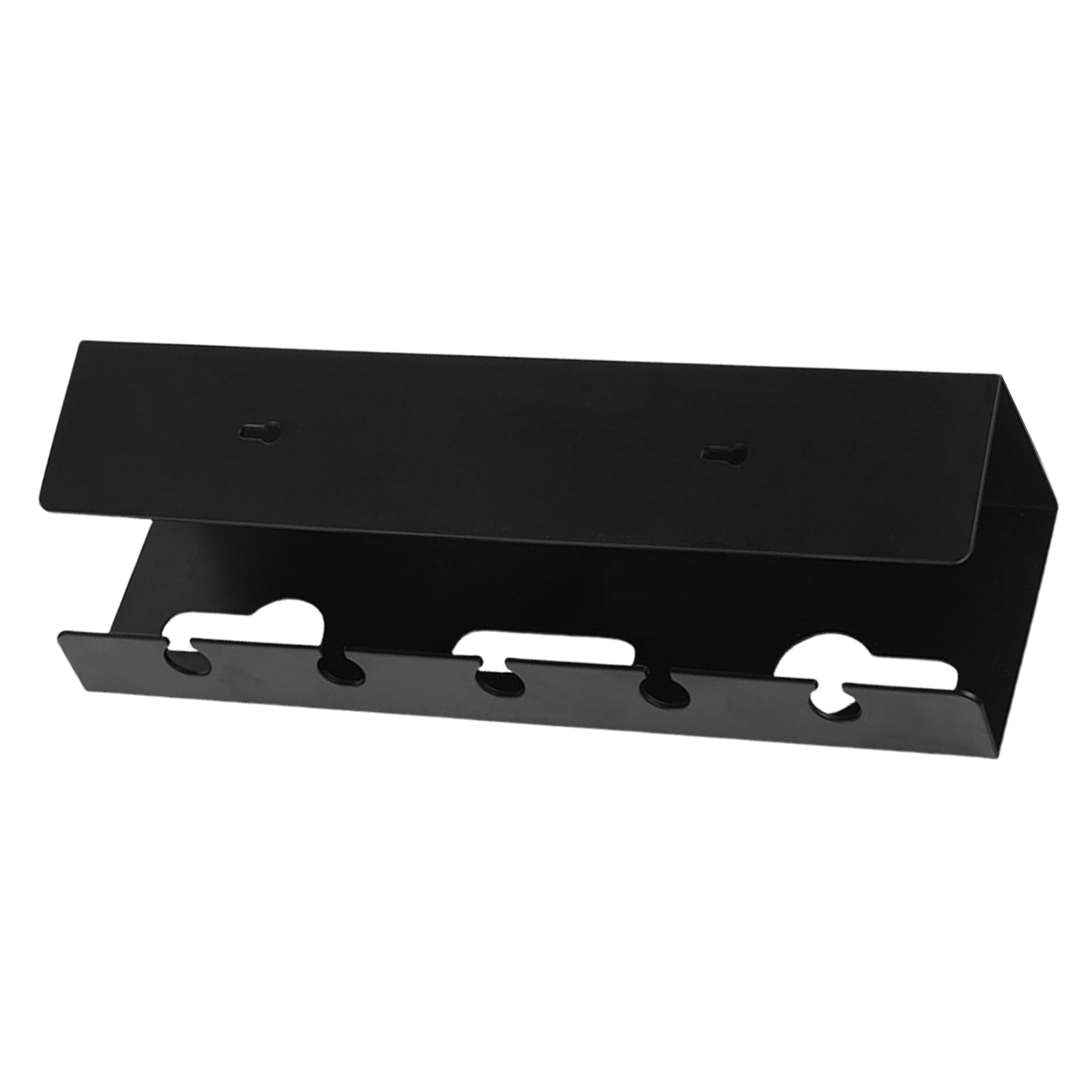 Under Desk Cable Management Tray, Not Drill Iron Desk Cable Organizers, Wire Management Tray Cable Management Rack