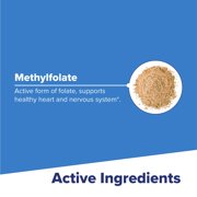 Superior Source Methyl Folate 2,500 mcg - Folate Supplement for Women & Men - Methylated Folate Supplement Supports Healthy Nervous System & Red Blood Cells - 30 Sublingual Dissolving Tablets