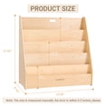 thumbnail image 7 of Sweet Time Kids Bookshelf Storage Organizer Nursery Bookshelves, Book Shelf for Kids Play Room, 7 of 7
