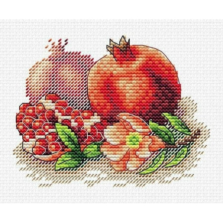UPC: 4627167301380 | Garnet Counted Cross Stitch Kit M-529 / SM-529 by MP Studia