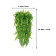 thumbnail image 2 of Minkissy Artificial Vine Simulation Plant Vine PP Wall Hanging Home Decoration for Homeowners 4pcs, 2 of 8
