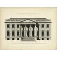thumbnail image 2 of Richardson, George 14x12 Gold Ornate Wood Framed with Double Matting Museum Art Print Titled - Richardson Architecture II, 2 of 4