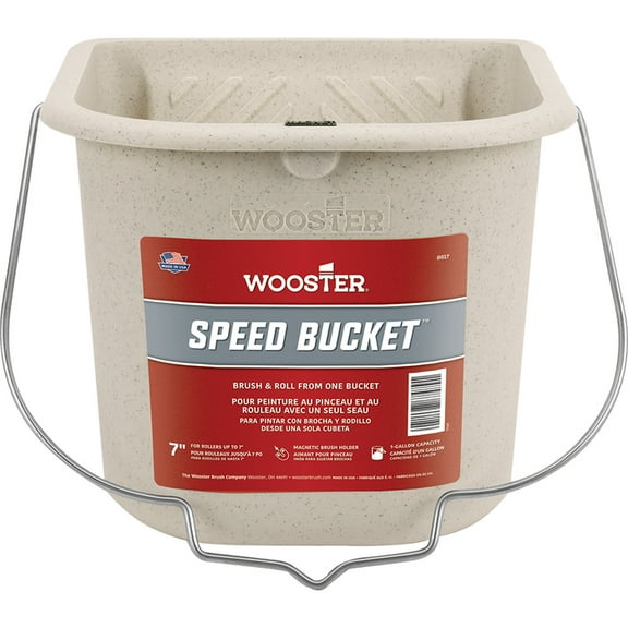 4-Pack of 1/2 gal Wooster 8617 Speed Bucket Paint Roller Bucket