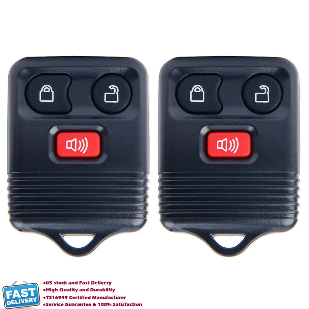 2x Keyless Entry Remote Car Key Fob Transmitter Control For Ford F150 F250 F350 