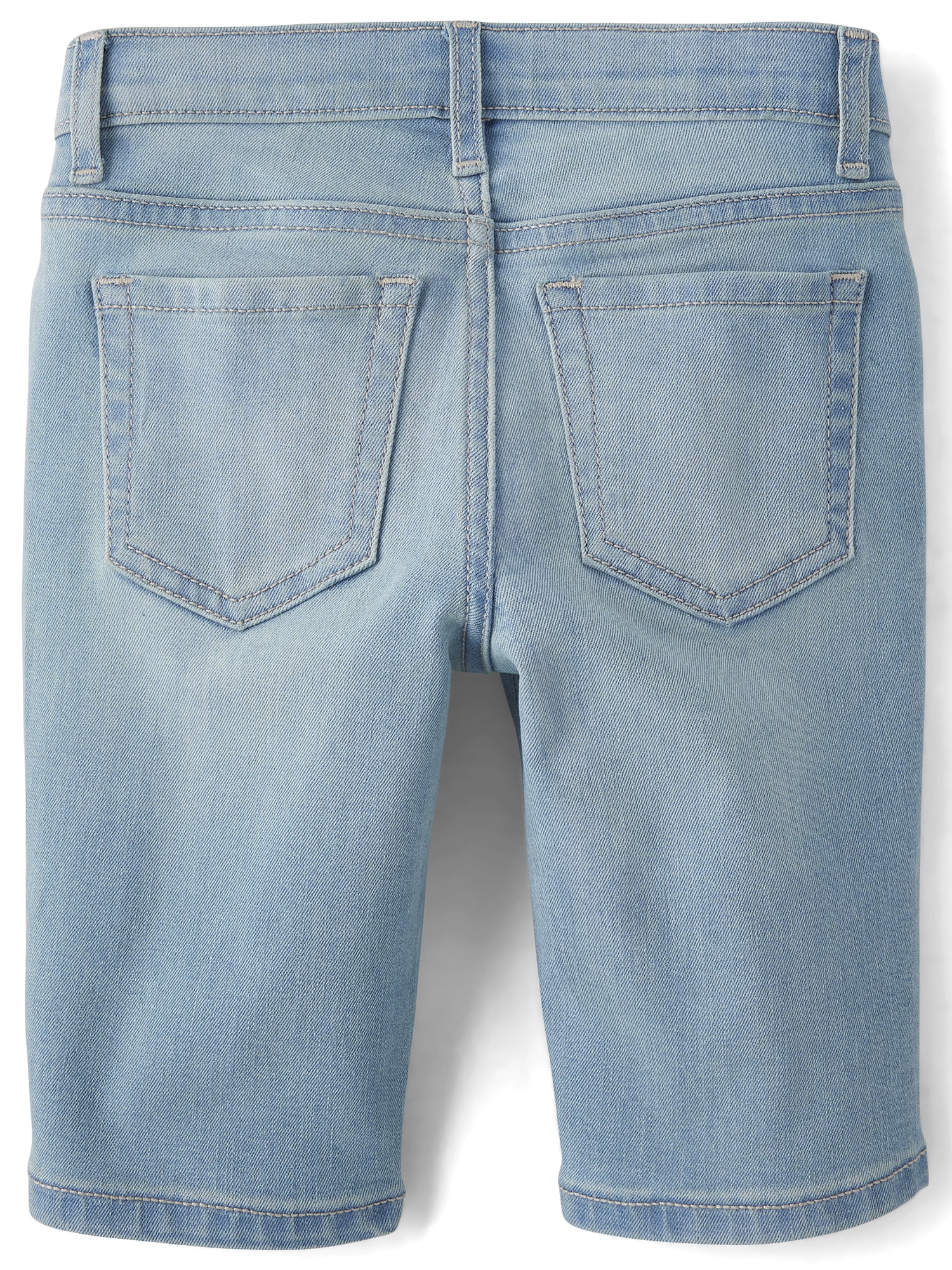 The Children's Place Girls Pull-On Denim Skimmer Short, 3-Pack, Sizes 4-16
