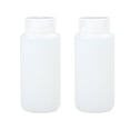 thumbnail image 1 of 2 Pcs Bouteille de Réactif de Laboratoire à Grand Ouverture Matériau HDPE Design Étanche 7.3x7.3x16.5 Po, 1 of 8