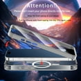 thumbnail image 3 of JETeacka Magnetic for iPhone 17 Case 6.3" Full-Body Phone Case Built-in Screen Protector Compatible with Mag-Safe Drop Proof, Clear Black, 3 of 6