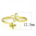 thumbnail image 1 of Bague en Acier Inoxydable avec Pierre pour Femmes, Style Pierre Sans Pierre, Taille 6, 1 of 4