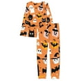 thumbnail image 6 of FOR U DESIGNS Halloween Pumpkin Ghost Women Pjs Sets Pajama Long Sleeve Pants with Pockets 2 Pack Size 6XL Sleepwear Long Crew Neck Tops for Women Loungewear Pj, 6 of 6
