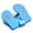 Blue, variant on 9.2*8.4 Inch Foot Stepper Machine Foldable Stair Stepper, Mini Stepper with Resistance Bands, Seated Under Desk Exerciser Pedal, Portable Fitness Stepper for Home Office Workout