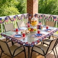 thumbnail image 5 of DR.Planzen 27FT 4th of July Garland Patriotic Tinsel Garland Red White Blue Garland Decoration - 3 Pack 9ft Garland Decor, Independence Day Decor for Home Party Memorial Day Veterans Day Labor Day, 5 of 10