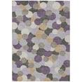 thumbnail image 2 of Addison Rugs Chantille Indoor/Outdoor Transitional Geometric Plum Machine Washable Rectangle Rug, 9' x 12', 2 of 8