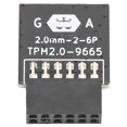 thumbnail image 3 of Módulo de seguridad de cifrado LPC 12PIN TPM 2.0 Módulo de seguridad de cifrado práctico de alta seguridad para computadora para GIGABYTE, 3 of 14