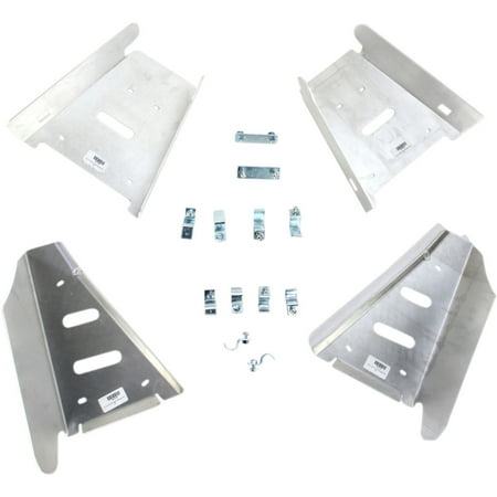 Moose Racing Front & Rear Aluminum A-Arm Guards (767A)