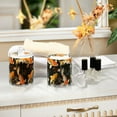 thumbnail image 4 of Yayeee 2 Pack Qtip Holder Dispenser for Bathroom with Lid Cotton Swab Canister, Fish Pattern, 4 of 6