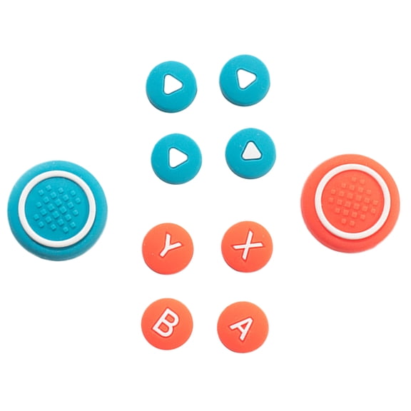 10pcs Soft Silicone Thumb Grips Caps for Game Controller Joystick Cover Protectors Caps