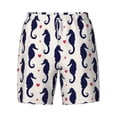 thumbnail image 5 of Rocae Seahorses and Hearts for Men's Swim Trunks Quick Dry With Two Side Pockets and One Lined Patch PocketX-Large, 5 of 9
