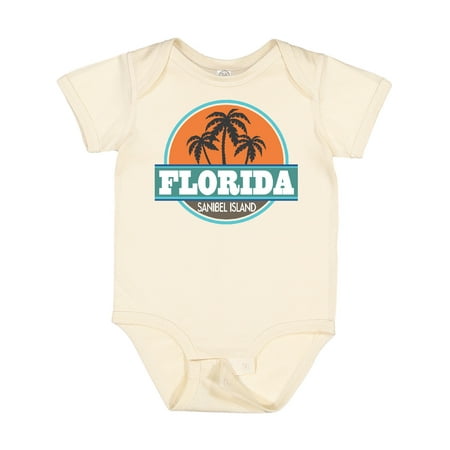 

Inktastic Sanibel Island Florida Beach Cities Gift Baby Boy or Baby Girl Bodysuit