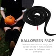 thumbnail image 3 of Prank Snake Doll Plush Large Snake Model Halloween Snake Stuffed Fake Snake Prop, 3 of 9