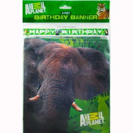 Animal Banner - Animal Planet Birthday Banner (1ct)