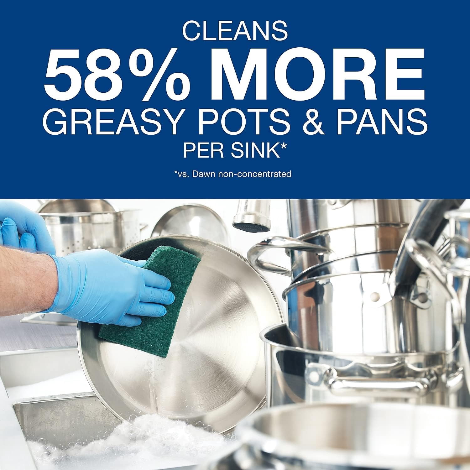 Manual Pot & Pan Dish Detergent, 38 oz Bottle, 8/Carton
