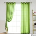 thumbnail image 5 of Best Home Fashion, Inc. Oxford Indoor/Outdoor Curtain Panel (Set of 2), 5 of 5