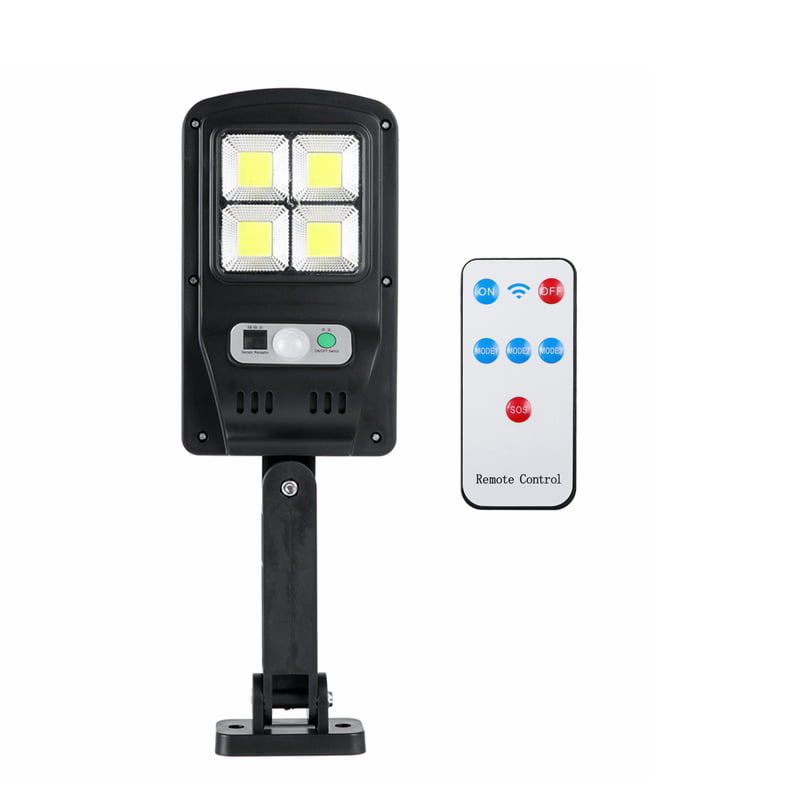 48 LED Remote Control Solar Light PIR Motion Sensor Outdoor Security Wall Lamp 