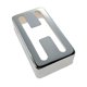 thumbnail image 3 of Cubiertas Humbucker de guitarra Baoblaze 6 piezas cobre plata, 3 of 7