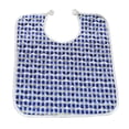 thumbnail image 4 of Baberos reutilizables Sunnimix para adultos con protectores de ropa azul, 4 of 6