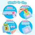 thumbnail image 2 of Timingsxd Juguetes para niños de 2 a 4 años Discurso de bolsillo para niños pequeños Autismo Juguetes sensoriales para niños autistas 224 palabras visuales Tarjetas flash parlantes Regalos para 1 2 3, 2 of 5