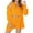 Orange, variant on Uaswgudfs Women's 3 Piece Fuzzy Plush Loungewear Set Fluffy Pajama Sleepwear Jacket Crop Top Shorts Cozy Comfortable Home Clothes Winter Soft Warm Pajama Set